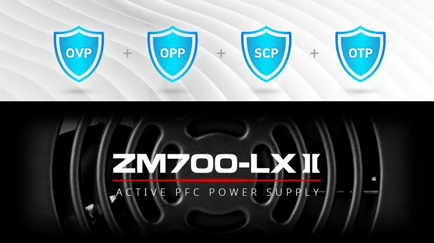 Zalman ZM700-LXII 700W 120mm Power Supply