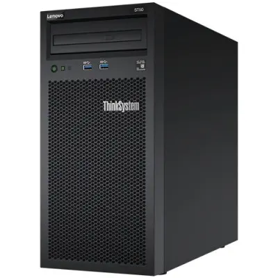 Lenovo ThinkSystem ST50 7Y48A02DEA Intel Xeon E-2126G1x16GB 2x2TB HDD 250W Mini Tower Sunucu