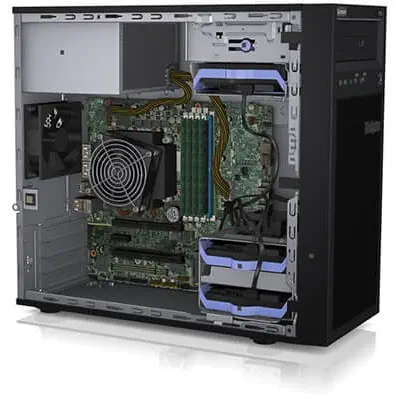 Lenovo ThinkSystem ST50 7Y48A02DEA Intel Xeon E-2126G1x16GB 2x2TB HDD 250W Mini Tower Sunucu