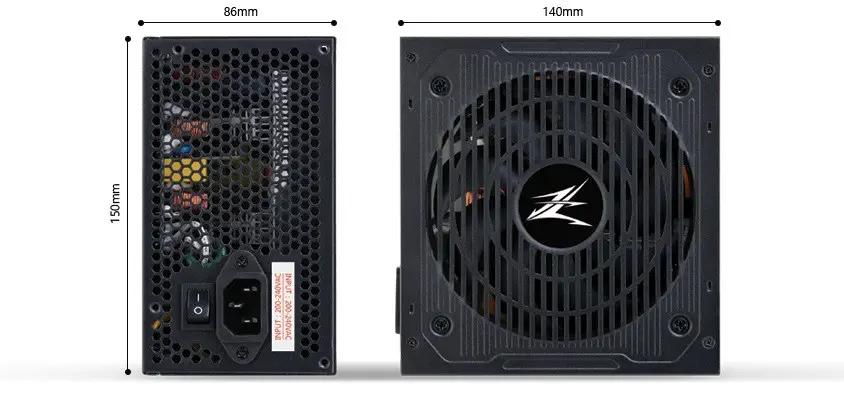 Zalman MegaMax ZM500-TXII 500W Power Supply