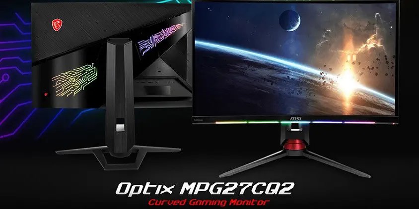 MSI Optix MPG27CQ2 27” 1ms 144Hz FreeSync Anti-Flicker WQHD Gaming (Oyuncu) Monitör