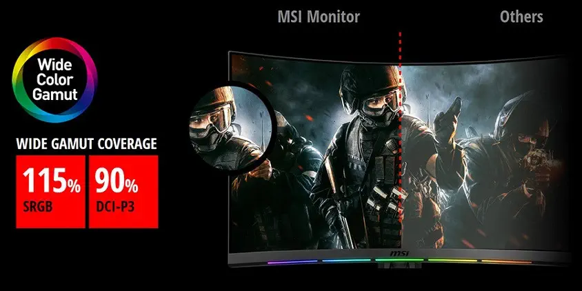 MSI Optix MPG27CQ2 27” 1ms 144Hz FreeSync Anti-Flicker WQHD Gaming (Oyuncu) Monitör