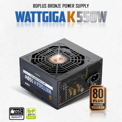 Zalman Wattgiga K550W ZM550-GVII 550W Power Supply