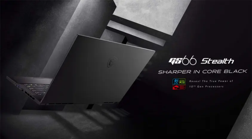 MSI GS66 Stealth 10SF-065TR 15.6” Full HD Gaming Notebook