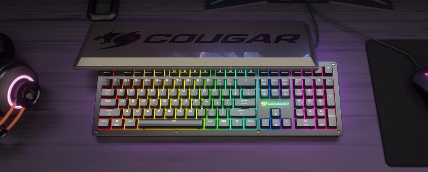 Cougar PURI RGB CGR-WM1SB-PURGB Q İngilizce Kablolu Mekanik Gaming (Oyuncu) Klavye