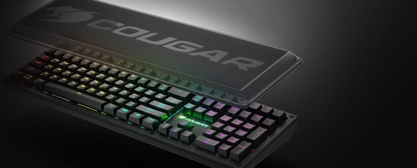 Cougar PURI RGB CGR-WM1SB-PURGB Q İngilizce Kablolu Mekanik Gaming (Oyuncu) Klavye