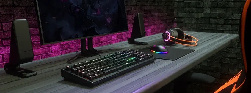 Cougar PURI RGB CGR-WM1SB-PURGB Q İngilizce Kablolu Mekanik Gaming (Oyuncu) Klavye