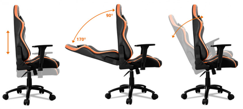 Cougar Armor Pro Black CGR-ARMOR-PRO-BLACK Gaming (Oyuncu) Koltuğu