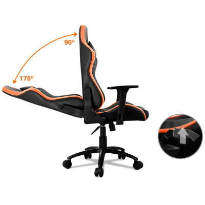 Cougar Armor Pro Black CGR-ARMOR-PRO-BLACK Gaming (Oyuncu) Koltuğu