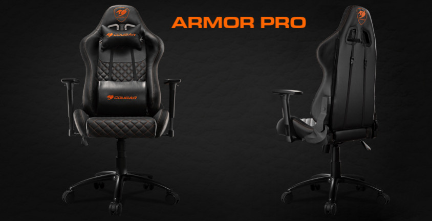 Cougar Armor Pro Black CGR-ARMOR-PRO-BLACK Gaming (Oyuncu) Koltuğu