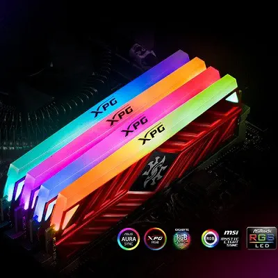 Adata XPG Spectrix D41 AX4U320038G16A-DR41 16GB (2x8GB) DDR4 3200MHz RGB Gaming (Oyuncu) Ram