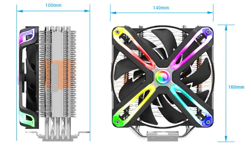 Zalman CNPS17X 140mm Intel Amd CPU Soğutucu