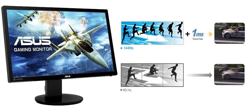 Asus VG248QZ 1ms 144Hz HDMI DisplayPort 24” Full HD Gaming (Oyuncu) Monitör