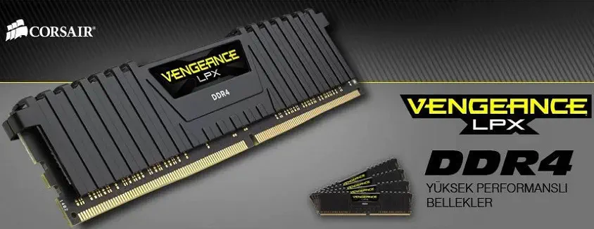 Corsair Vengeance LPX CMK16GX4M1E3200C16 Gaming Ram (Bellek)