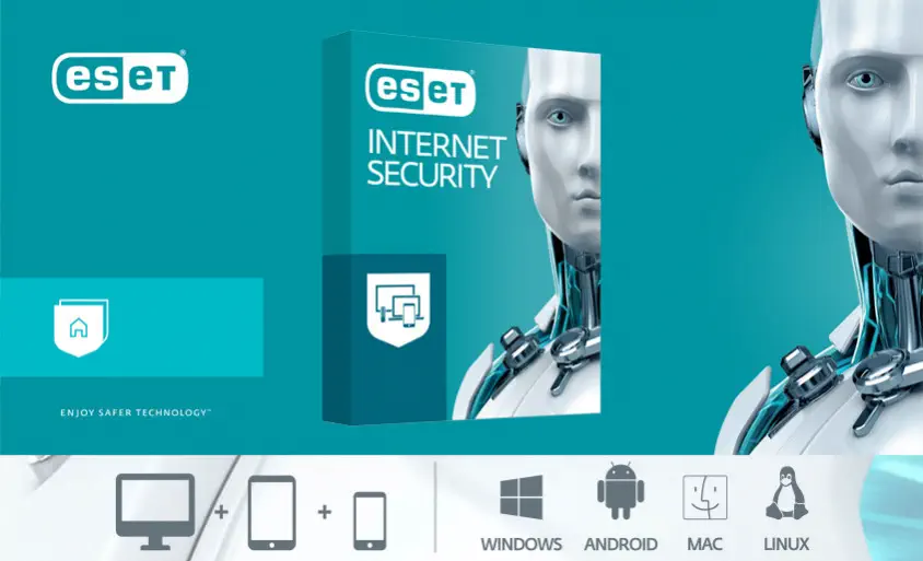 Eset Internet Security 3 Kullanıcı 1 Yıl