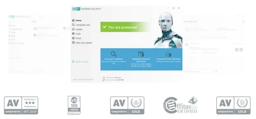 Eset Internet Security 3 Kullanıcı 1 Yıl