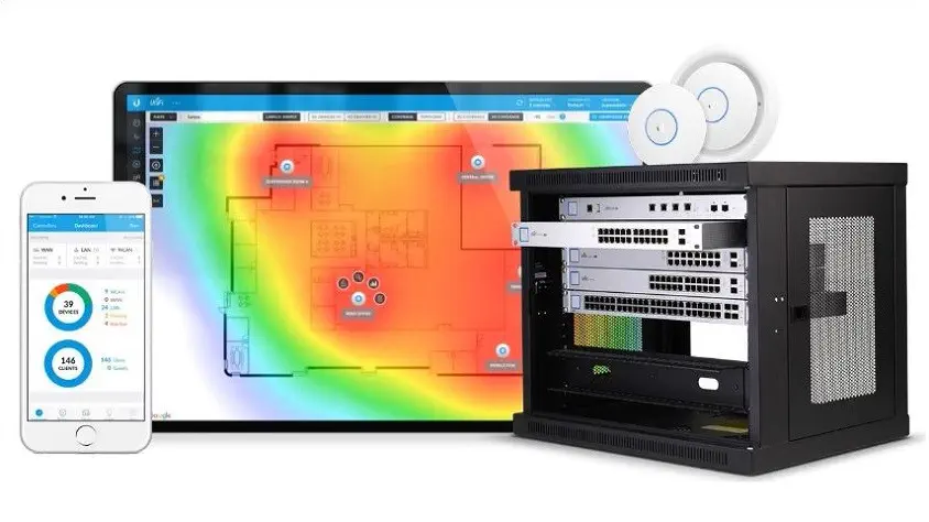 Ubiquiti UniFi UAP-AC-PRO-3 1300 Mbps 3`lü Access Point