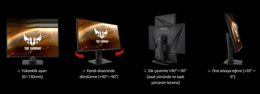 Asus TUF Gaming VG259QM 24.5″ Full HD Gaming Monitör