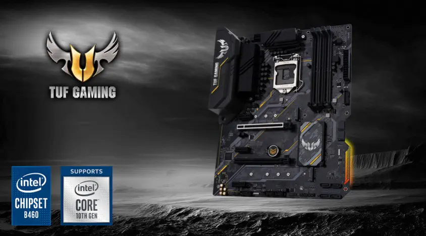 Asus TUF GAMING B460-PLUS Gaming Anakart