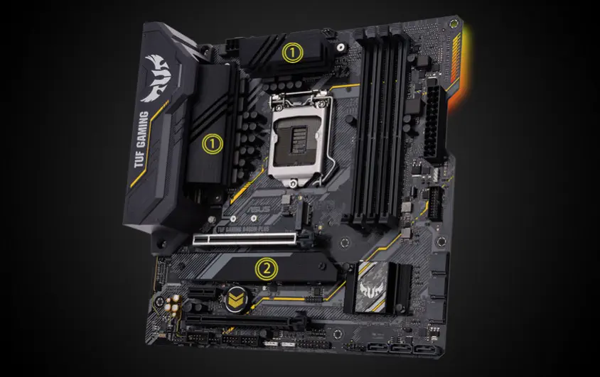 Asus TUF GAMING B460M-PLUS Gaming Anakart