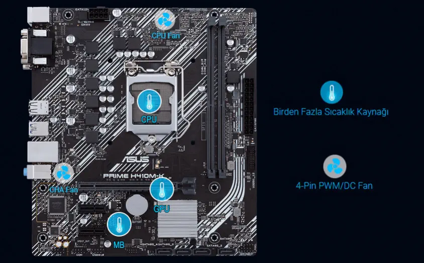 Asus PRIME H410M-K Anakart