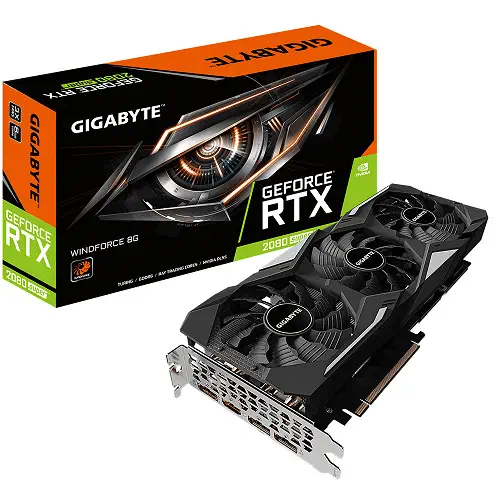 Gigabyte GV-N208SWF3-8GD RTX 2080 SUPER 8GB GDDR6 256Bit DX12 Gaming (Oyuncu) Ekran Kartı