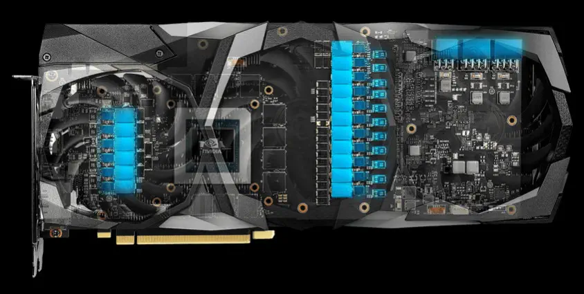 MSI GeForce RTX 2080 Ti GAMING Z TRIO Gaming Ekran Kartı