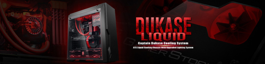 DEEPCOOL Gamer Storm DUKASE LIQUID ATX Mid-Tower Gaming Kasa