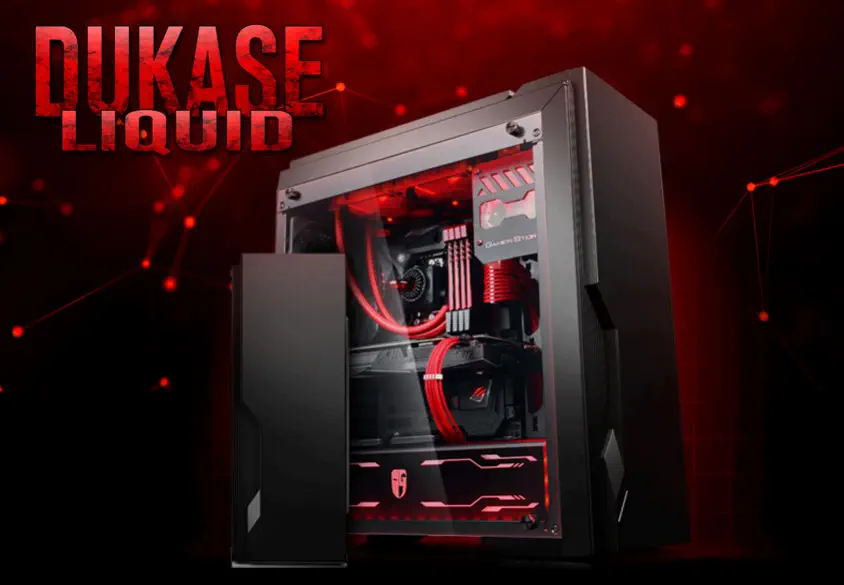 DEEPCOOL Gamer Storm DUKASE LIQUID ATX Mid-Tower Gaming Kasa