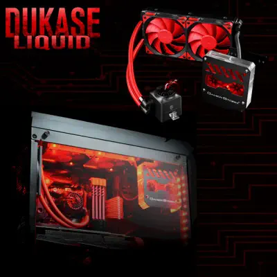 DEEPCOOL Gamer Storm DUKASE LIQUID ATX Mid-Tower Gaming Kasa