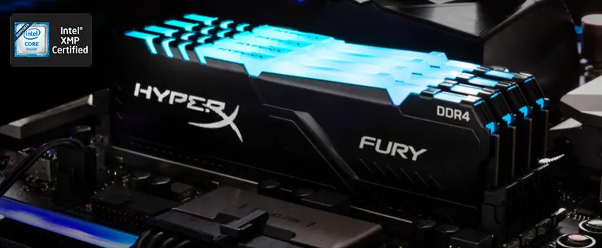 HyperX Fury RGB HX437C19FB3A/16 16GB DDR4 3733MHz Gaming Ram
