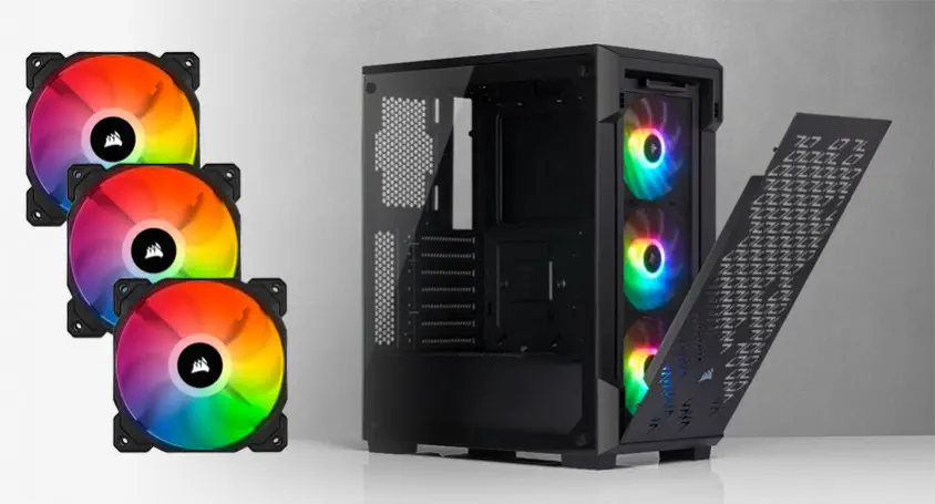 Corsair iCUE 220T RGB Airflow CC-9011173-WW ATX Mid-Tower Gaming Kasa