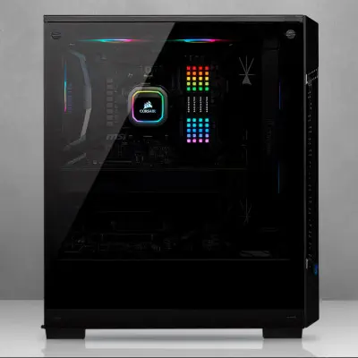 Corsair iCUE 220T RGB Airflow CC-9011173-WW ATX Mid-Tower Gaming Kasa