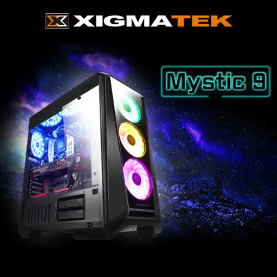 Xigmatek EN42739 Mystic 9 ATX Mid-Tower Gaming Kasa