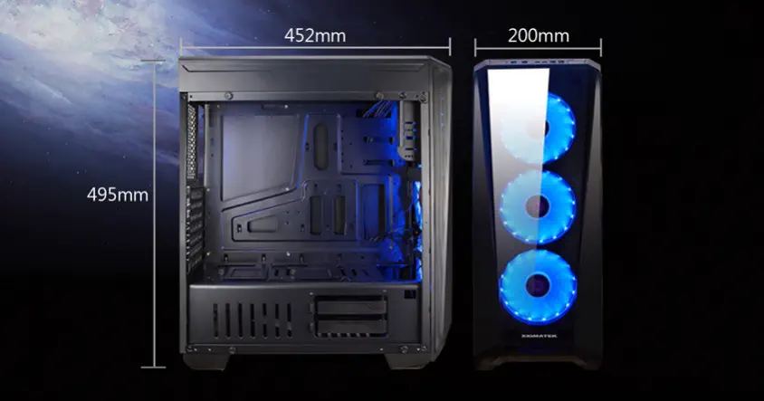 Xigmatek EN42739 Mystic 9 ATX Mid-Tower Gaming Kasa