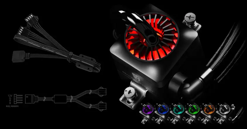 DEEPCOOL Gamer Storm Captain 120EX RGB CPU Sıvı Soğutucu