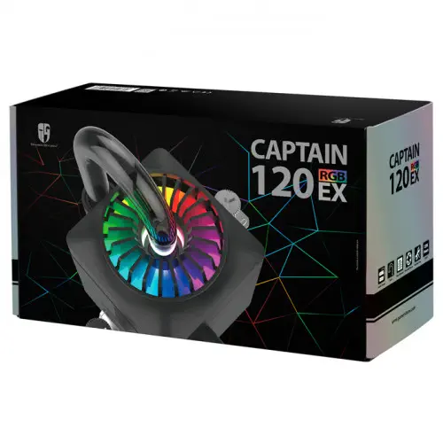 DEEPCOOL Gamer Storm Captain 120EX RGB CPU Sıvı Soğutucu