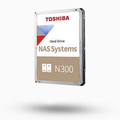 Toshiba N300 HDWG11AUZSVA 10TB 7200Rpm 256MB 7/24 NAS Harddisk