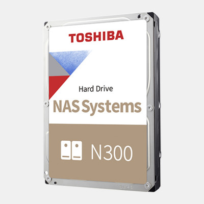 Toshiba N300 HDWG11AUZSVA 10TB 7200Rpm 256MB 7/24 NAS Harddisk