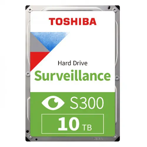 Toshiba S300 HDWT31AUZSVA 10TB 256MB Sata 3 7/24 Güvenlik Diski