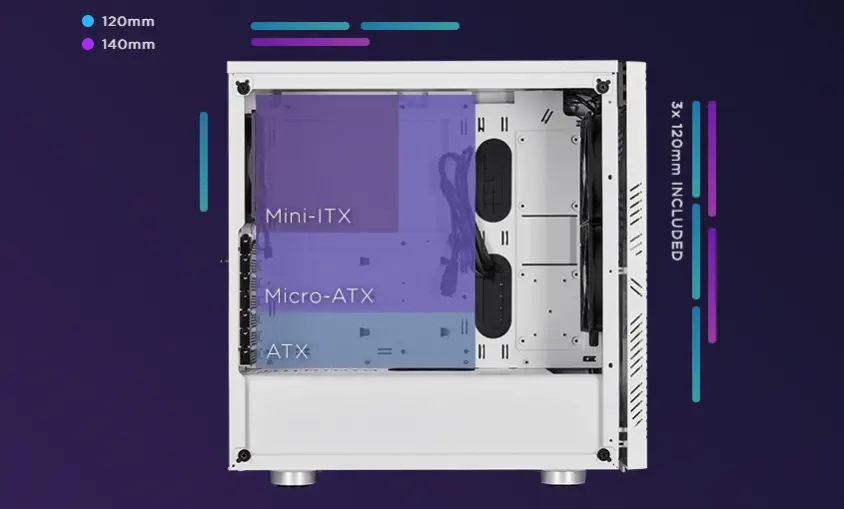Corsair 275R Airflow CC-9011182-WW ATX Mid-Tower Gaming Kasa