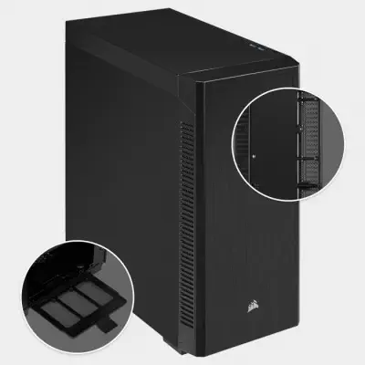 Corsair 110Q CC-9011184-WW ATX Mid-Tower Gaming Kasa