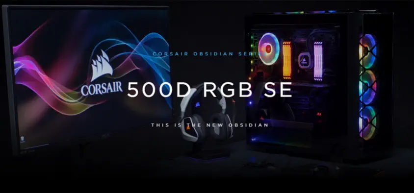 Corsair Obsidian 500D RGB SE Premium CC-9011139-WW ATX Mid-Tower Gaming Kasa