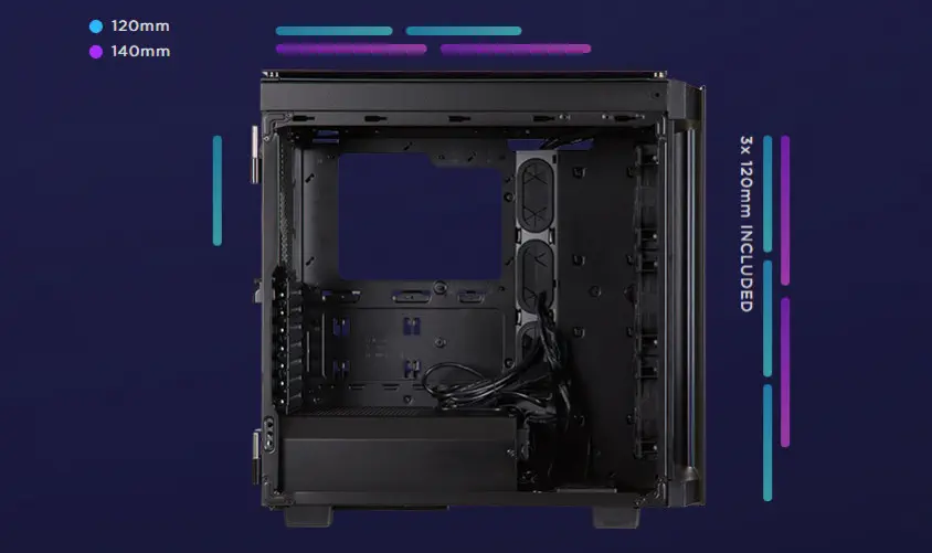 Corsair Obsidian 500D RGB SE Premium CC-9011139-WW ATX Mid-Tower Gaming Kasa