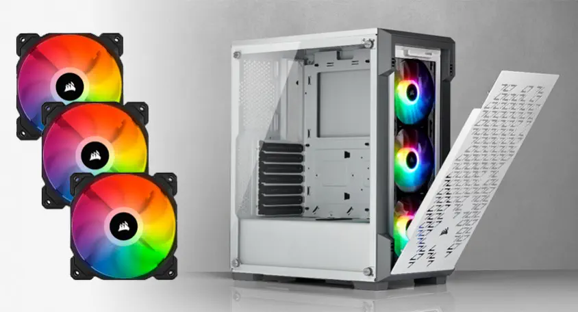 Corsair iCUE 220T RGB Airflow CC-9011174-WW ATX Mid-Tower Gaming Kasa