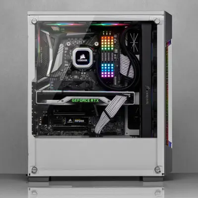 Corsair iCUE 220T RGB Airflow CC-9011174-WW ATX Mid-Tower Gaming Kasa