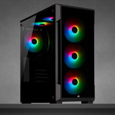 Corsair iCUE 220T RGB CC-9011190-WW ATX Mid-Tower Gaming Kasa