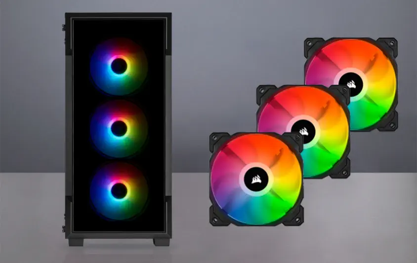 Corsair iCUE 220T RGB CC-9011190-WW ATX Mid-Tower Gaming Kasa