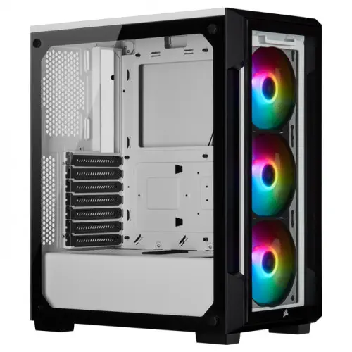 Corsair iCUE 220T RGB CC-9011191-WW ATX Mid-Tower Gaming Kasa