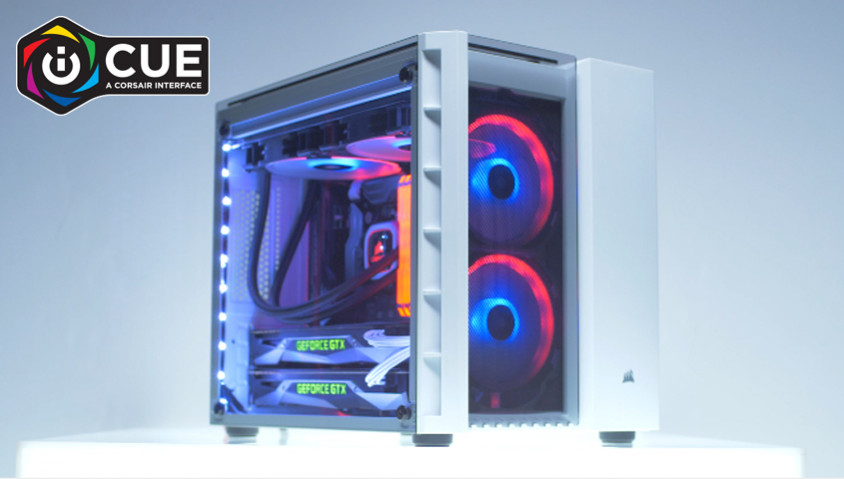 Corsair 280X Crystal Series RGB CC-9011135-WW Micro ATX Gaming Kasa